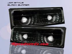 Custom - Euro Black Bumper Lights