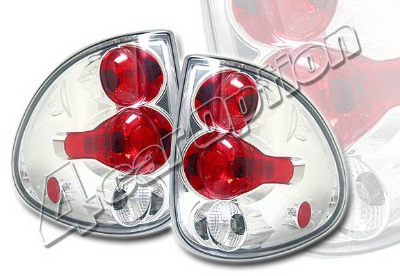 4 Car Option - Plymouth Voyager 4 Car Option Altezza Taillights - Chrome - LT-DC01A-KS