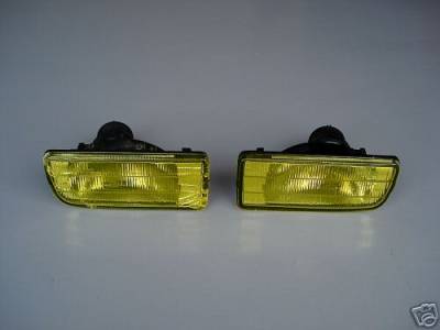 Custom - Yellow French Style Projector Fog Lights