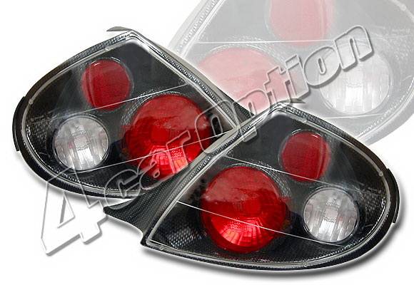 4 Car Option - Dodge Neon 4 Car Option Altezza Taillights - Carbon Fiber Style - LT-DN00F-YD