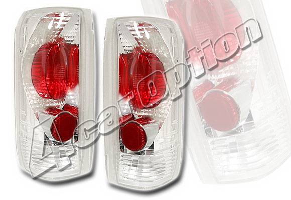 4 Car Option - Ford F150 4 Car Option Altezza Taillights - Chrome - LT-FB92A-KS