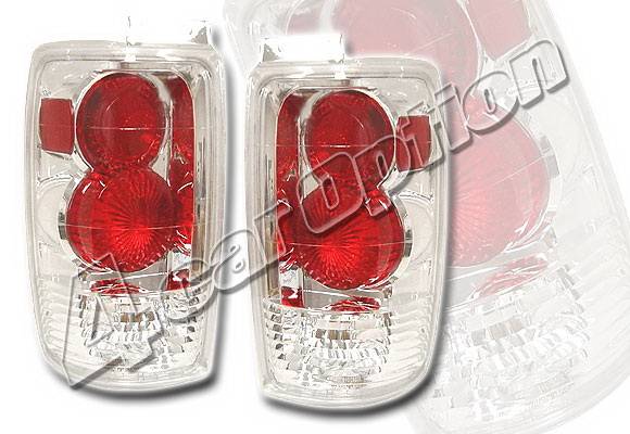 4 Car Option - Ford Expedition 4 Car Option Altezza Taillights - Chrome - LT-FE97A-YD
