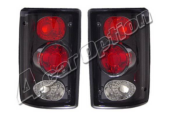 4 Car Option - Ford Excursion 4 Car Option Taillights - Black - LT-FEC00JB-KS