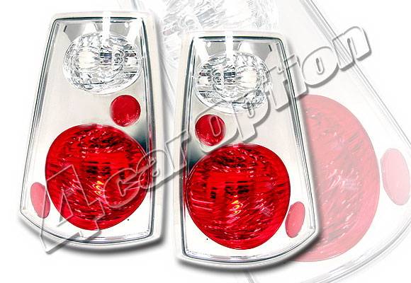 4 Car Option - Ford Explorer 4 Car Option Altezza Taillights - Chrome - LT-FER02TA-KS