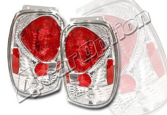 4 Car Option - Ford Explorer 4 Car Option Altezza Taillights - Chrome - LT-FER98A-YD