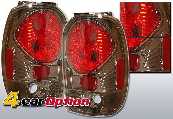 4 Car Option - Ford Explorer 4 Car Option Altezza Taillights - Gunmetal - LT-FER98G-YD
