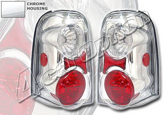 4 Car Option - Ford Escape 4 Car Option Altezza Taillights - Chrome - LT-FESP01A-KS