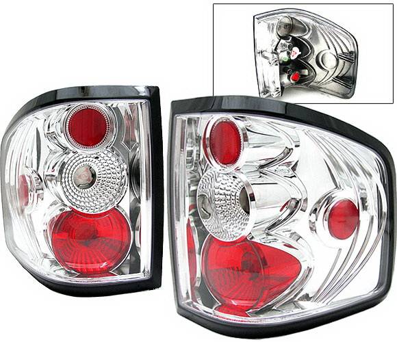 4 Car Option - Ford F150 4 Car Option Altezza Taillights - Chrome - LT-FF15004A-YD