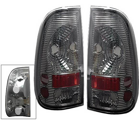 4 Car Option - Ford F150 4 Car Option Altezza Taillights - Smoke - LT-FF97SASM-6