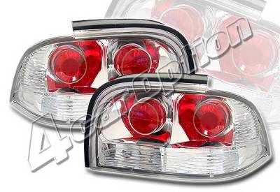4 Car Option - Ford Mustang 4 Car Option Altezza Taillights - Chrome - LT-FM94A-KS