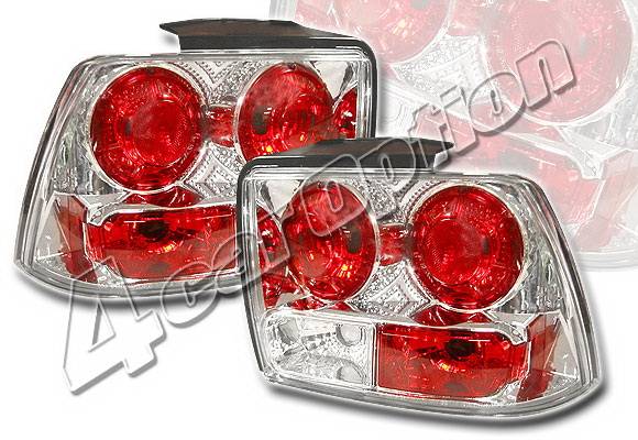 4 Car Option - Ford Mustang 4 Car Option Altezza Taillights - Chrome - LT-FM99A-YD