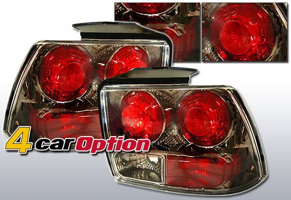 4 Car Option - Ford Mustang 4 Car Option Altezza Taillights - Gunmetal - LT-FM99G-YD