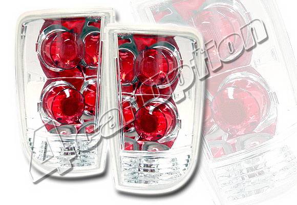 4 Car Option - GMC Jimmy 4 Car Option Altezza Taillights - Chrome - LT-GB95A-KS