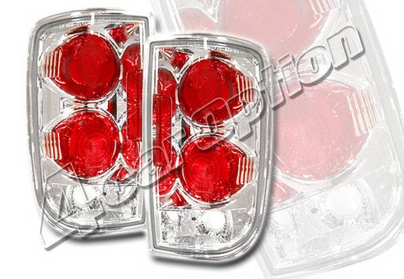 4 Car Option - GMC Jimmy 4 Car Option Altezza Taillights - Chrome - LT-GB95A-YD