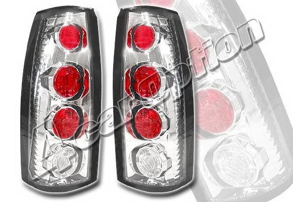 4 Car Option - Chevrolet C10 4 Car Option Altezza Taillights - V1 - Chrome - LT-GC88A1-YD