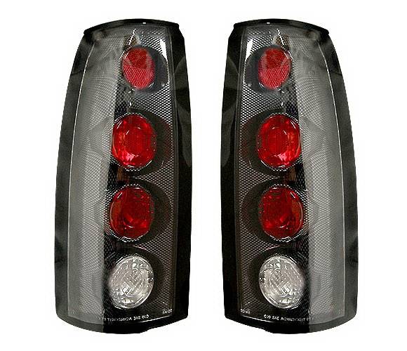 4 Car Option - Chevrolet C10 4 Car Option Altezza Taillights - Carbon Fiber Style - LT-GC88F-YD