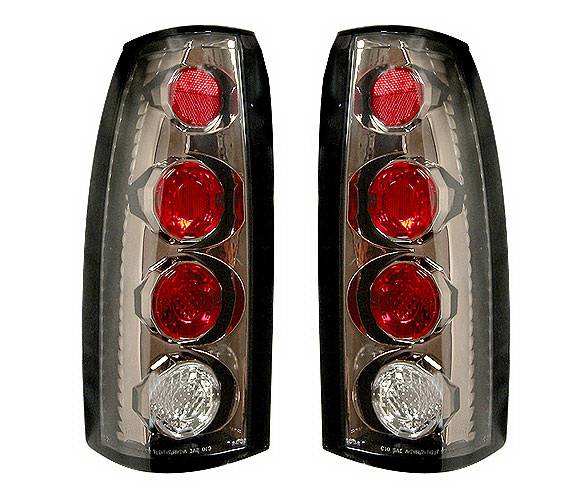 4 Car Option - Chevrolet C10 4 Car Option Altezza Taillights - V1 - Gunmetal - LT-GC88G-YD