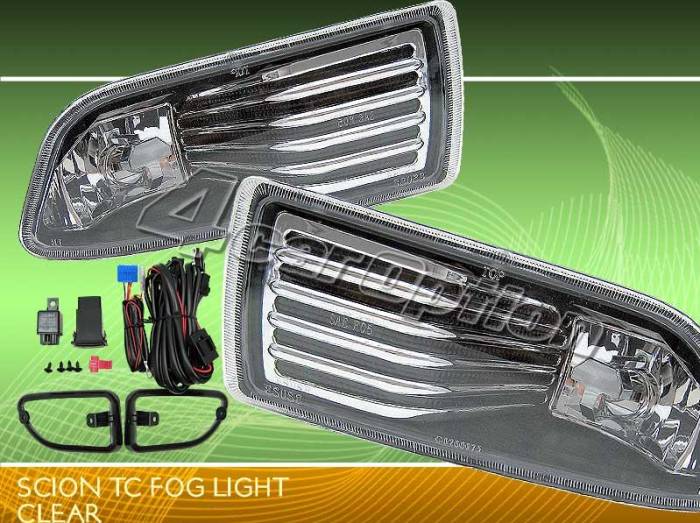 Custom - JDM Black Clear Fog Lights