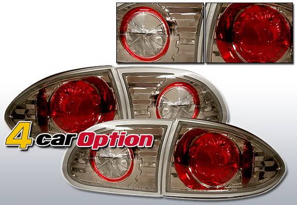 4 Car Option - Chevrolet Cavalier 4 Car Option Altezza Taillights - Gunmetal - LT-GCA95B-YD