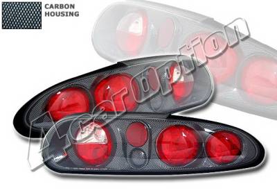 4 Car Option - Chevrolet Camaro 4 Car Option Altezza Taillights - Carbon Fiber Style - LT-GCC93F-YD