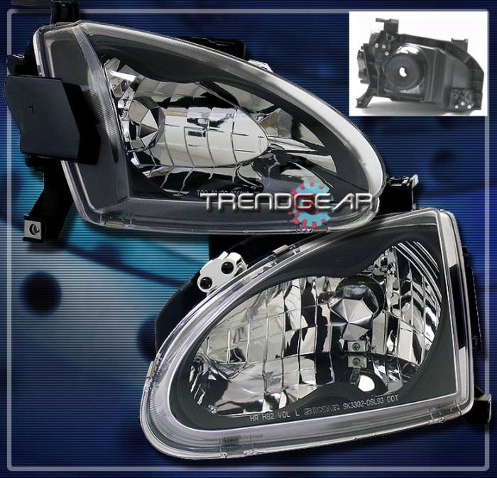 Custom - Chrome Crystal Head Lights