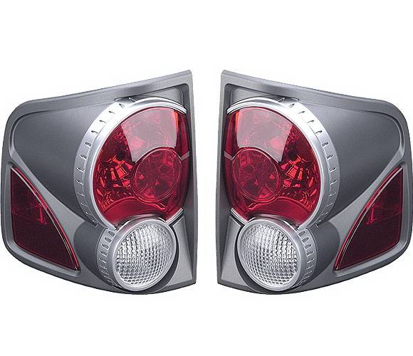 4 Car Option - Chevrolet S10 4 Car Option 3D Style Taillights - Titanium - LT-GS94DT-9