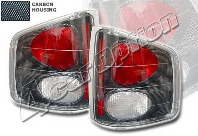 4 Car Option - Chevrolet S10 4 Car Option Altezza Taillights - Carbon Fiber Style - LT-GS94F-YD