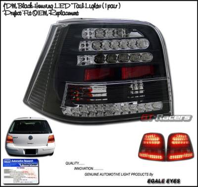 Custom - Black LED Tail Lights