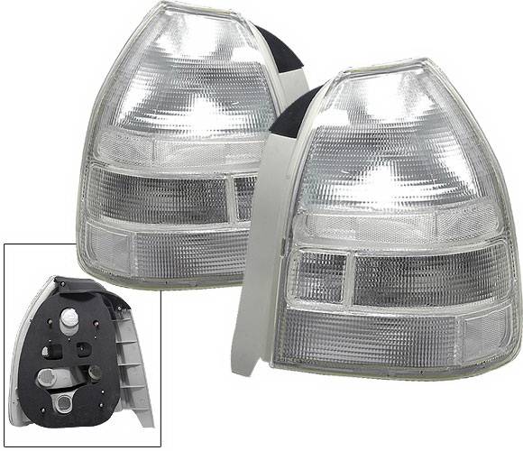 4CarOption - Honda Civic HB 4CarOption Taillights - LT-HC963C-YD