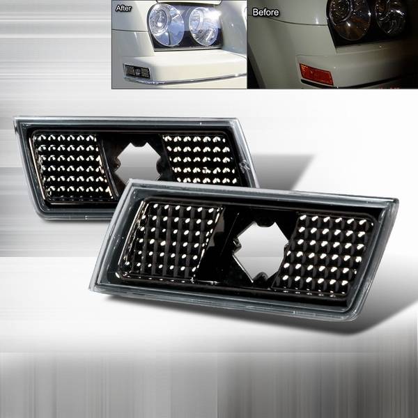 Custom Disco - Chrysler 300 Custom Disco Bumper Lights - LSM-300C05G-TM