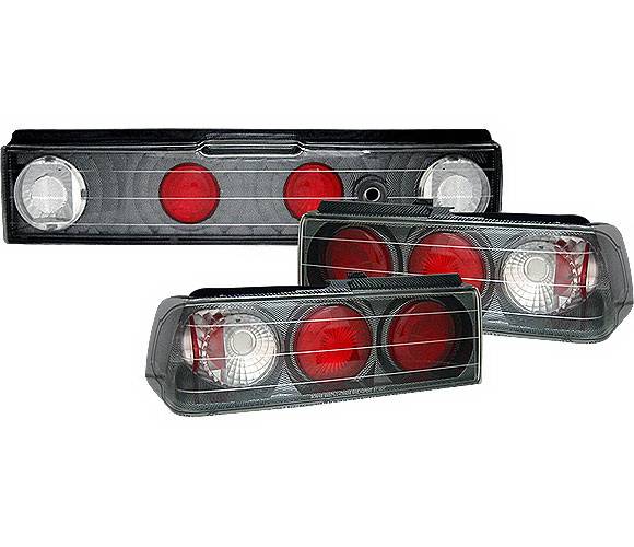 4 Car Option - Honda CRX 4 Car Option Altezza Taillights - Carbon Fiber Style - LT-HX88F-YD