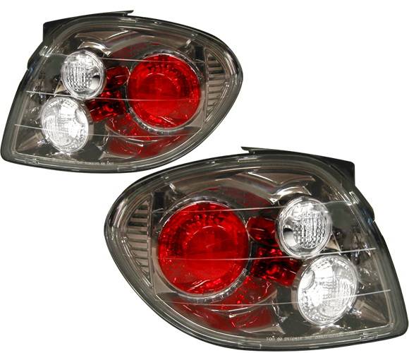 4 Car Option - Hyundai Tiburon 4 Car Option Altezza Taillights - Gunmetal - LT-HYTI00G-YD