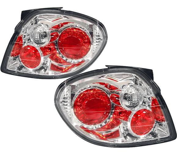 4 Car Option - Hyundai Tiburon 4 Car Option Altezza Taillights - Chrome - LT-HYTI00R-YD