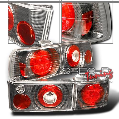 Custom Disco - Honda Accord Custom Disco Carbon Fiber Taillights - LT-ACD90CF-YD