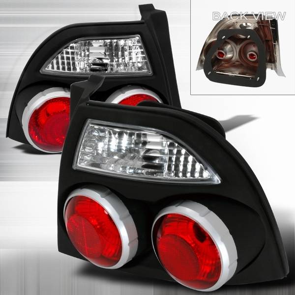 Custom Disco - Honda Accord Custom Disco Black JDM Skyline Sytle Taillights - LT-ACD94JMGN