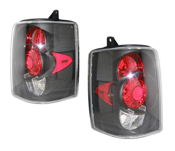 4 Car Option - Jeep Grand Cherokee 4 Car Option Altezza Taillights - Black - LT-JGC93JB-YD