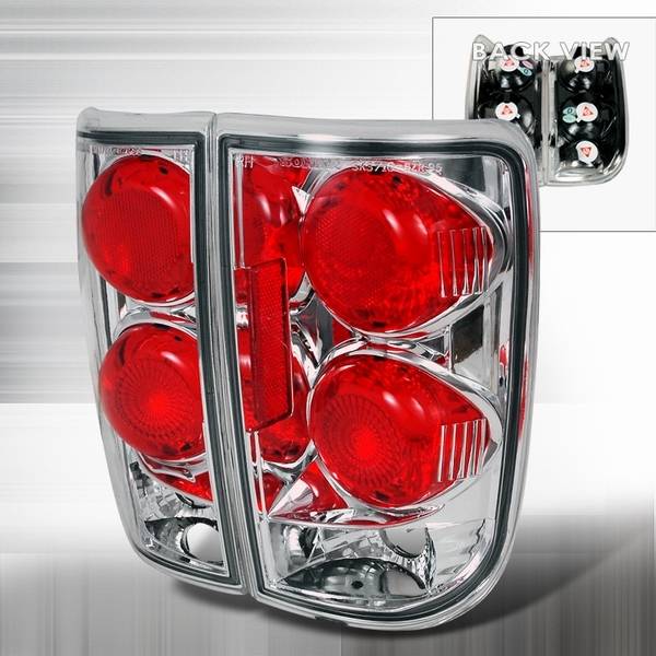 Custom Disco - Chevrolet Blazer Custom Disco Chrome Taillights - LT-BLZ95-YD