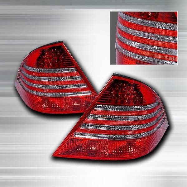 Custom Disco - Mercedes-Benz S Class Custom Disco Smoke Lens JDM Taillights - LT-BW22099G