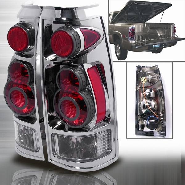 Custom Disco - Chevrolet C10 Custom Disco Clear Taillights - LT-C10883D-APC