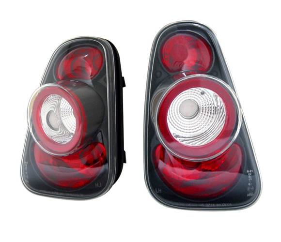 4 Car Option - Mini Cooper 4 Car Option Altezza Taillights - Black - LT-MCOP01JB-YD