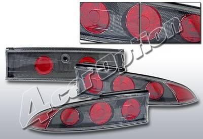 4 Car Option - Mitsubishi Eclipse 4 Car Option Altezza Taillights - V2 - Carbon Fiber Style - LT-ME953F3-KS