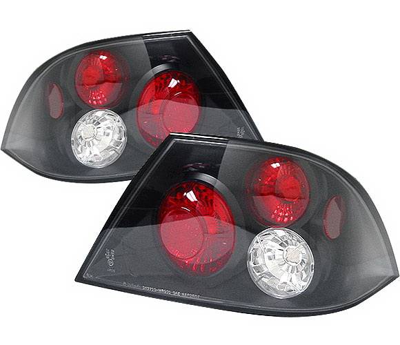 4 Car Option - Mitsubishi Lancer 4 Car Option Altezza Taillights - Black - LT-ML03JB-YD