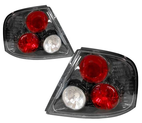 4 Car Option - Nissan Altima 4 Car Option Altezza Taillights - Carbon Fiber Style - LT-NA98F-YD