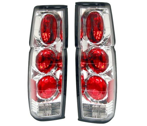 4 Car Option - Nissan Pickup 4 Car Option Altezza Taillights - Chrome - LT-NH86A-KS