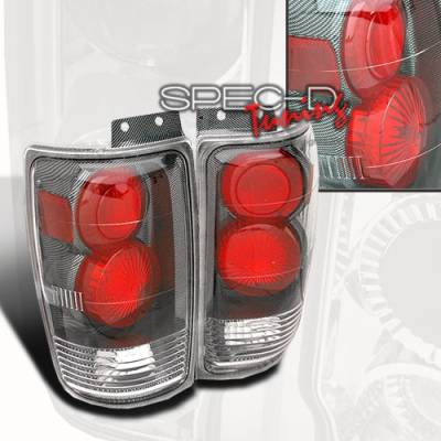Custom Disco - Ford Expedition Custom Disco Carbon Fiber Taillights - LT-EPED97CF-YD