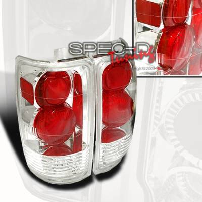 Custom Disco - Ford Expedition Custom Disco Chrome Taillights - LT-EPED97-YD