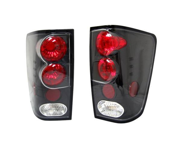 4 Car Option - Nissan Titan 4 Car Option Altezza Taillights - Black - LT-NTIT04JB-YD