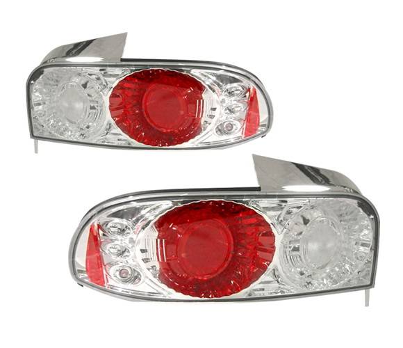 4 Car Option - Subaru Impreza 4 Car Option Altezza Taillights - Chrome - LT-SI93A-YD