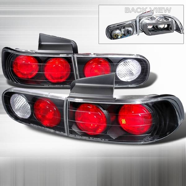 Custom Disco - Acura Integra 4DR Custom Disco Black Taillights - LT-INT944JM-YD