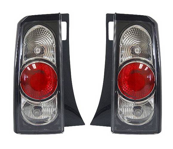 4 Car Option - Scion xB 4 Car Option Taillights - JDM Black - LT-TS01B2